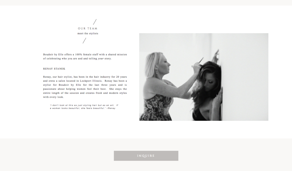 Laurie Baker shares her new rebrand and website design on her blog